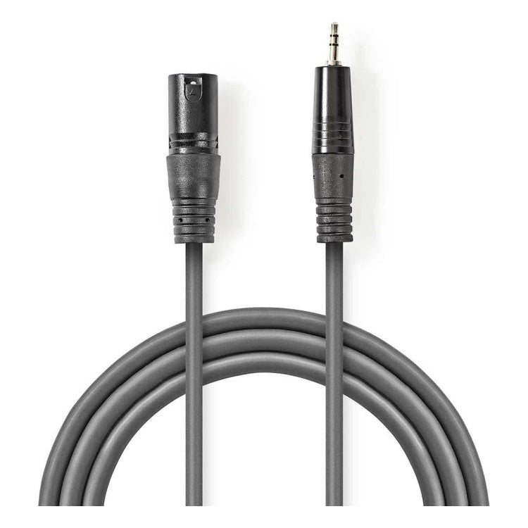 ND-XLR-3.5ST-3 XLR (m) - 3,5mm Jack (m) Audiokabel - 3 meter - Afgeschermd - Koper