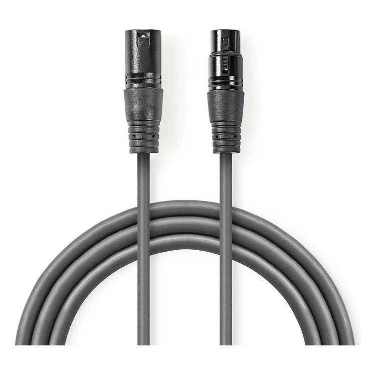 ND-XLR-V-0.5 XLR (m) naar XLR (v) Audiokabel - 0,50 meter - Koperen Aders