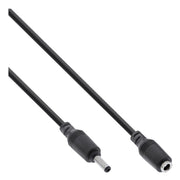 NL-DCV3.5x1.35-5-ZW 5 meter DC-stekker verlengkabel - 3,5 x 1,35 mm - Zwart