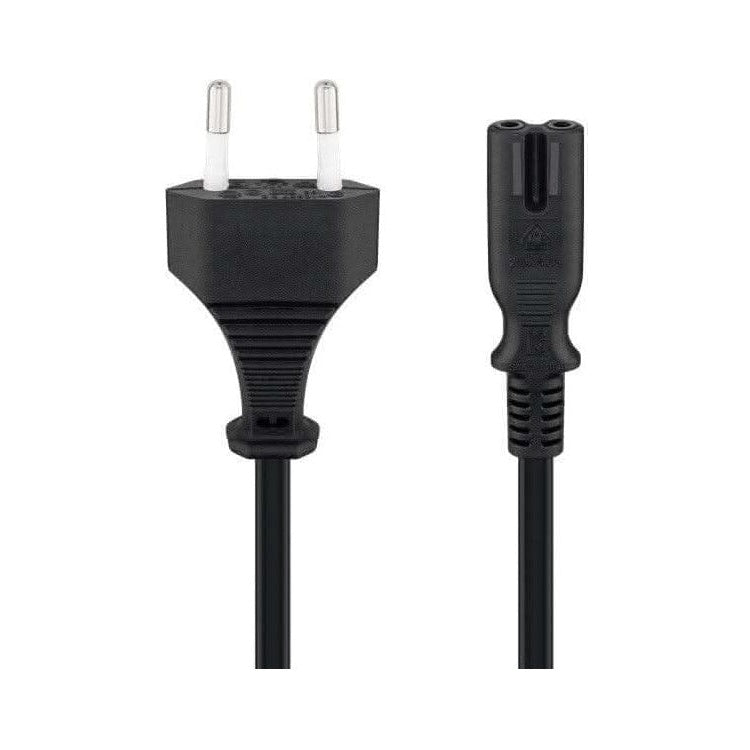 NS-C7-0.3-ZW C7 kabel - 30 cm - Eurostekker naar C7 - Zwart