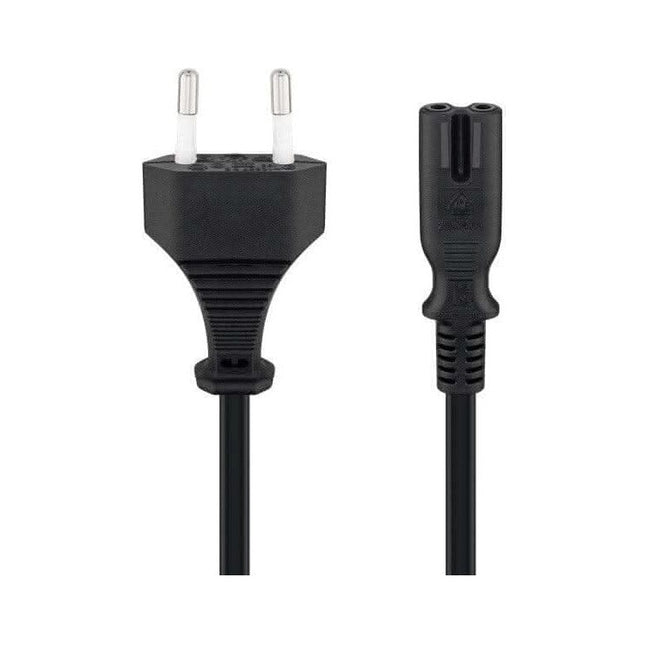 NS-C7-3-ZW C7 kabel - 3 meter - Eurostekker naar C7 - zwart