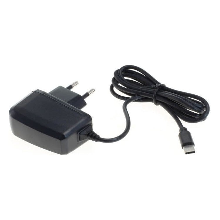OT-230V10W-C-1.1 OTB USB C lader -  Vaste kabel - 2A - Zwart - 1,10 meter