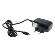 OT-230V5W-MC-1.1 Thuislader USB micro B - vaste kabel -  1A - Zwart - 1,10 meter