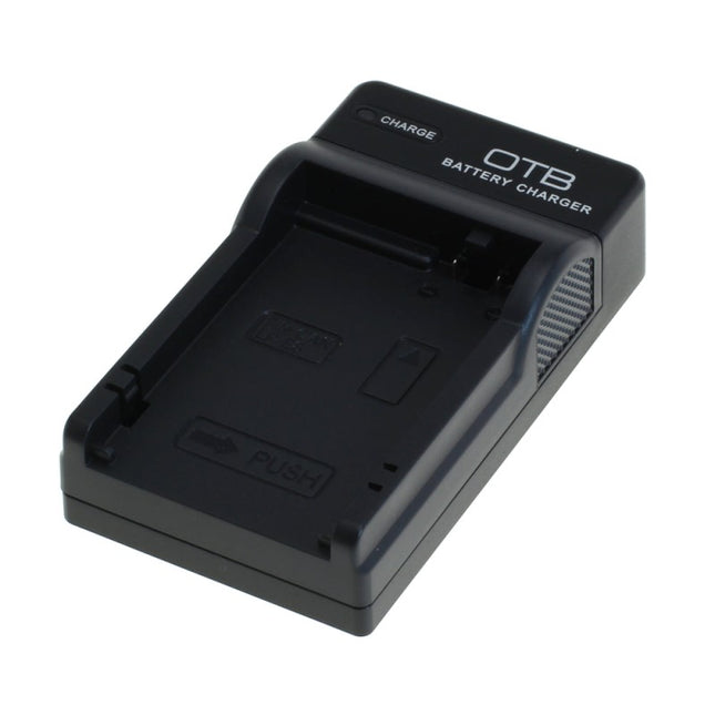 OTB lader voor camera accu - Geschikt voor Canon LP-E8 - Zwart