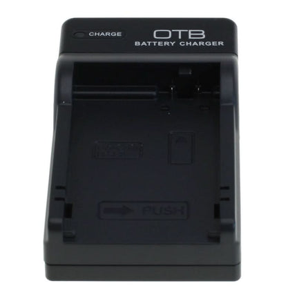 OTB lader voor camera accu - Geschikt voor Canon LP-E8 - Zwart