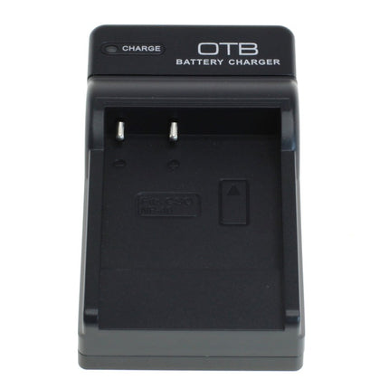 OTB lader voor camera accu - Geschikt voor Casio NP-40 / Kodak LB-060 - Zwart