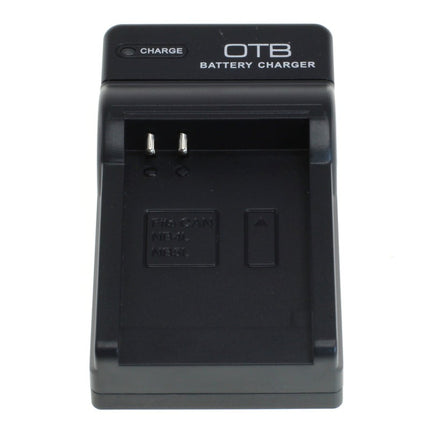 OTB lader voor camera accu - Geschikt voor Fuji NP-60 / Samsung SLB-0837 / Kodak KLIC-5001 - Zwart