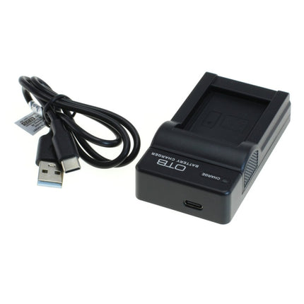 OTB lader voor camera accu - Geschikt voor Fuji NP-85 / NP-170 / Aiptek NP-170 - Zwart