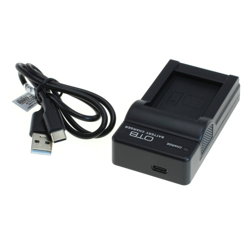 OTB lader voor camera accu - Geschikt voor Fuji NP-85 / NP-170 / Aiptek NP-170 - Zwart