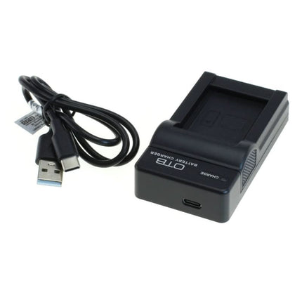 OTB lader voor camera accu - Geschikt voor Fuji NP-85 / NP-170 / Aiptek NP-170 - Zwart