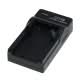 OTB lader voor camera accu - Geschikt voor Nikon EN-EL1 / Minolta NP-800 - Zwart