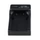 OTB lader voor camera accu - Geschikt voor Nikon EN-EL1 / Minolta NP-800 - Zwart