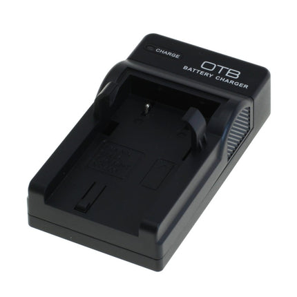 OTB lader voor camera accu - Geschikt voor Nikon EN-EL1 / Minolta NP-800 - Zwart