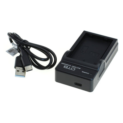 OTB lader voor camera accu - Geschikt voor Nikon EN-EL9 - Zwart