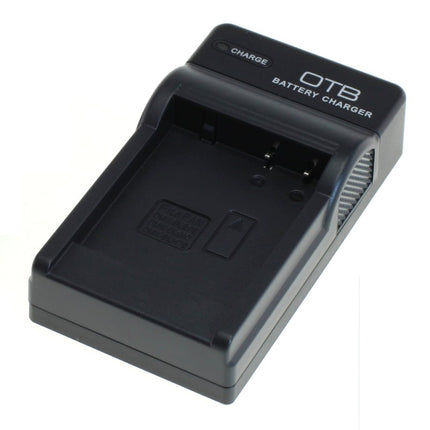 OTB lader voor camera accu - Geschikt voor Panasonic DMW-BLG10 / DMW-BLE9 / DMW-BLH7E - Zwart