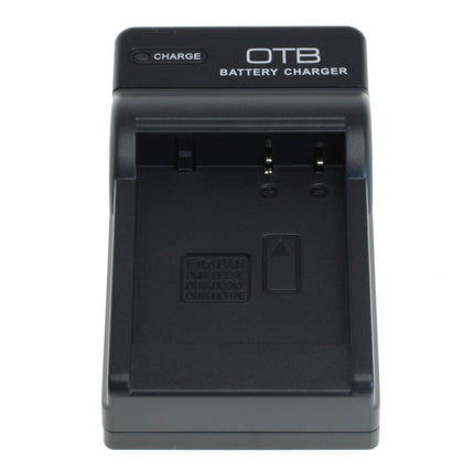 OTB lader voor camera accu - Geschikt voor Panasonic DMW-BLG10 / DMW-BLE9 / DMW-BLH7E - Zwart
