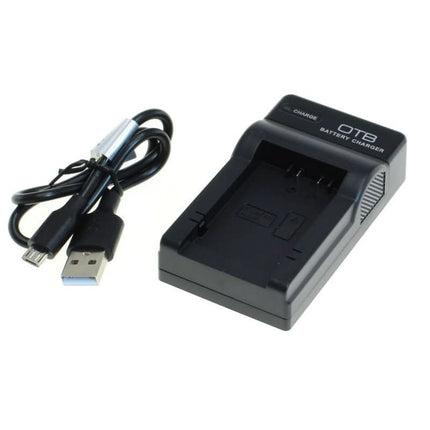 OTB lader voor camera accu - Geschikt voor Panasonic DMW-BMB9E - Zwart
