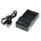 OTB lader voor camera accu - Geschikt voor Sony BG1 / FG1 / NP-BG1 / NP-FG1 - Zwart
