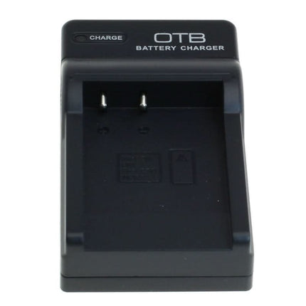OTB lader voor camera accu - Geschikt voor Sony BN1 / Casio NP-120 - Zwart