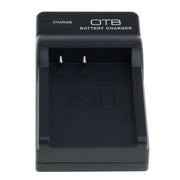 OTB lader voor camera accu - Geschikt voor Sony BN1 / Casio NP-120 - Zwart