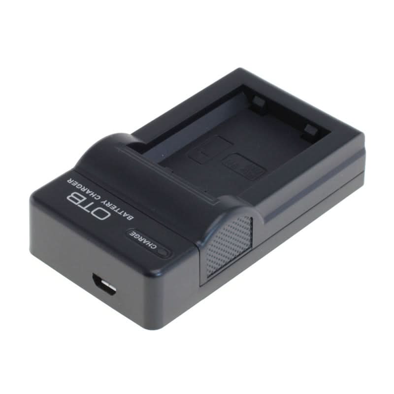 OTB lader voor camera accu - Geschikt voor Sony NP-FW50 - Zwart