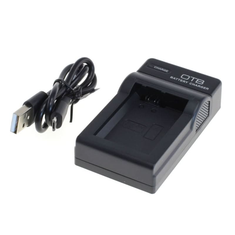 OTB lader voor camera accu - Geschikt voor Sony NP-FW50 - Zwart
