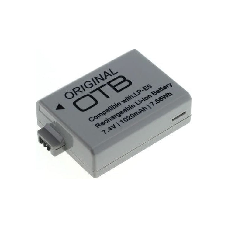 OTB-LP-E5 OTB accu batterij voor Canon - LP-ES - 1020  mAh