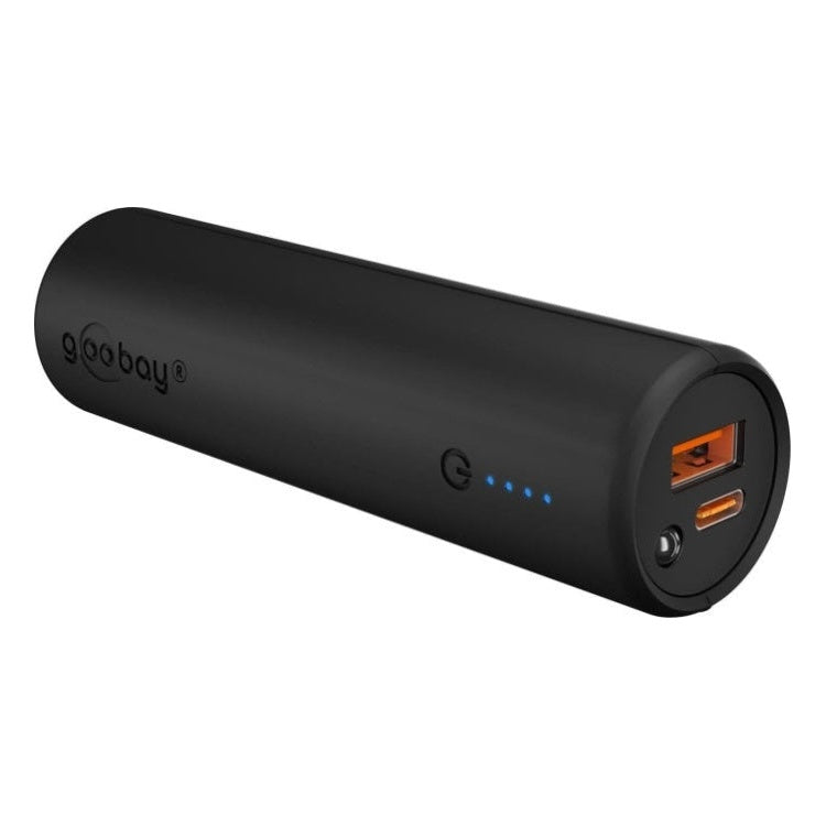 PB-BIKE-5.000 5.000 mAh powerbank  - 1x USB-C + 1x USB-A - Met PD & QuickCharge 3.0 - Met fietsbeugel