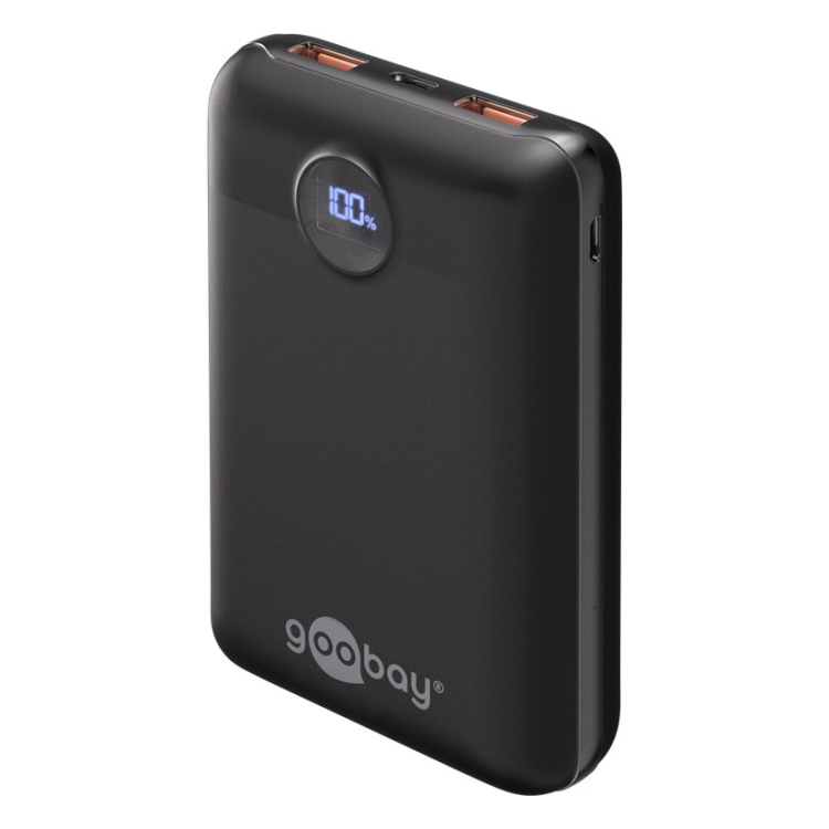 PB-CP-20.000 20.000 mAh powerbank  - 1x USB-C + 2x USB-A - Met PD & QuickCharge 3.0 - Extra klein