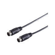 2,5 meter DIN-audiokabel - 5-polige DIN male naar male - Zwart