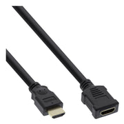 5 meter HDMI-verlengkabel - HDMI-A male naar HDMI-A female - Full HD 1080p - Verguld