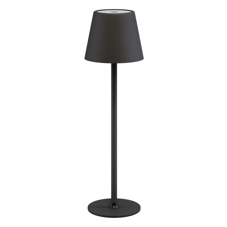 Draadloze LED-Tafellamp - 37,5 cm - Warm Wit - Dimbaar - Zwart