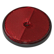 ProPlus ronde reflector rood - Ø 80 mm - schroefbevestiging