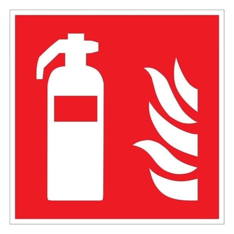 PU-1270200690 PickUp bord Brandblusser- 20x20 cm