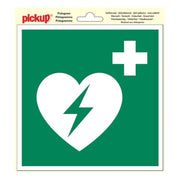 PU-P603-20 Sticker - AED - 20x20 cm