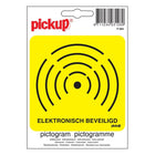 PU-P650 PickUp sticker - Elektronisch beveiligd - 10x10 cm