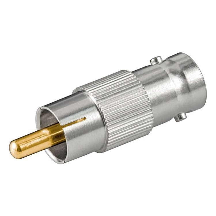 RCA-BNC BNC verloop - RCA male naar BNC female - Gold-plated
