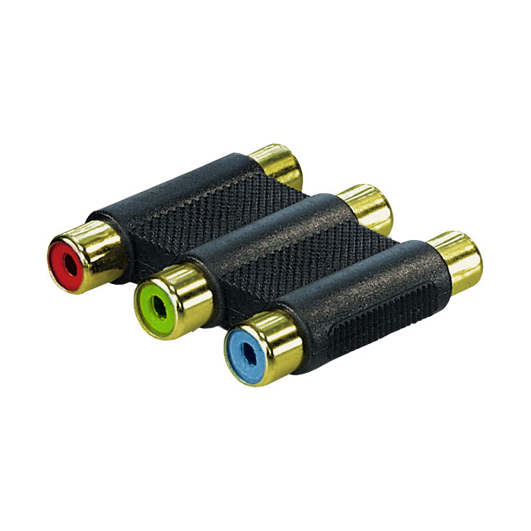 RCA-KFRGB RCA component - Video koppelstuk - Gold-plated