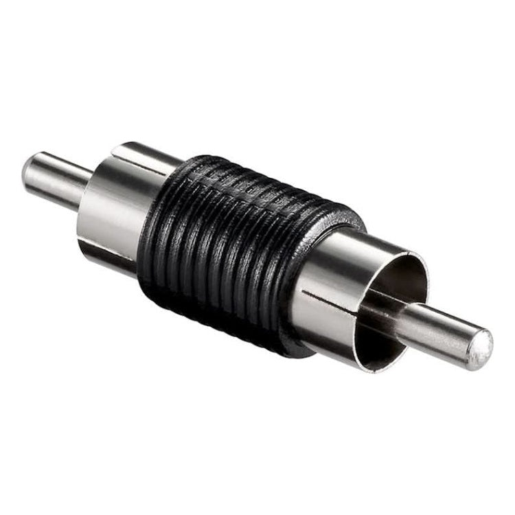 RCA-KM RCA-adapter - Mannelijk naar Mannelijk - Voor audiokabelverlenging