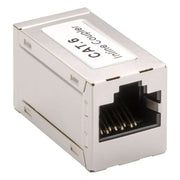 RJ45-C6-KP Cat 6 RJ45 koppelstuk - Afgeschermd - Metaal