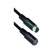 S-VHS-V-1.5 S-Video/ S-VHS video verlengkabel - 1,5 meter - Zwart
