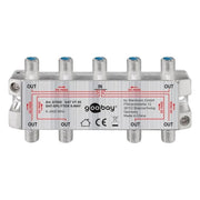 SAT-DST-8 SAT-splitter 8-weg - Zilver