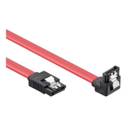 SATA2-H-0.5 50 cm haakse SATA Datakabel - Type 2/SATA 300 - 3Gbit/s - Rood