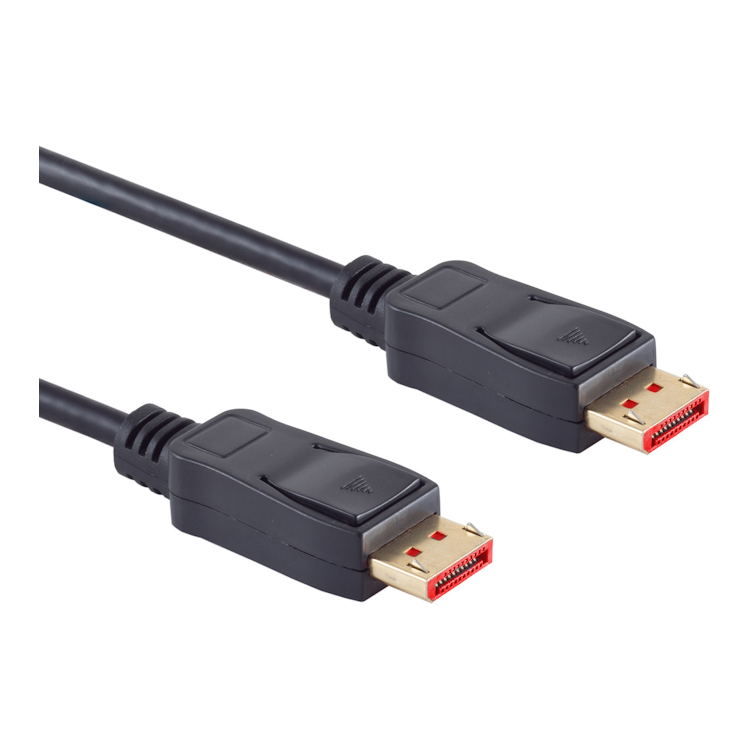 SC-DP-1.4-2 2 meter DisplayPort 1.4 kabel - 8K/60Hz - DP-PWR - 100% koper - Zwart