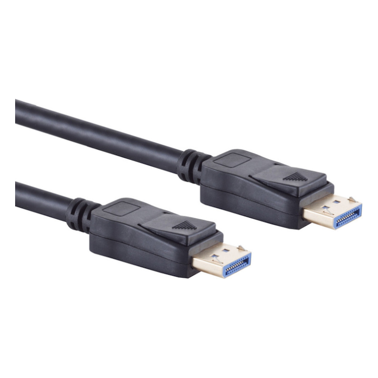 SC-DP-2.0-2 2 meter Displayport 2.0 kabel - 8K/60Hz - 100% koper - Zwart