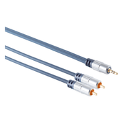SC-PR-A3.5M-RCA-5 3.5 mm jack naar Tulp stereo audiokabel - 5 meter - RCA naar 3.5 mm jack - S-conn Premium