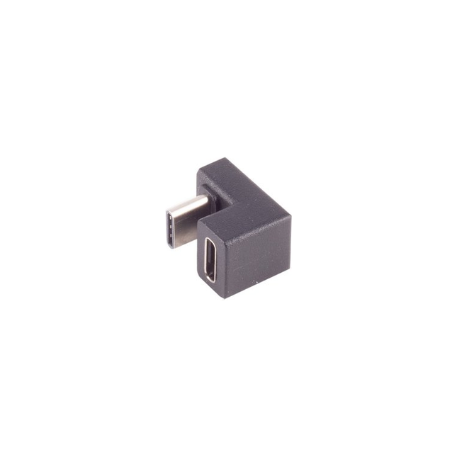 SC-USB-C-3.1-10g-180 USB-C Adapter USB 3.1 - 180° U-Vorm - SuperSpeed 10 Gbps - Power Delivery - DP Alt Mode - PVC