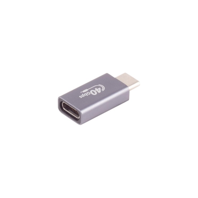SC-USBS-C-4.0-40g-240w-5 USB-C Poortbeschermer - USB4 40 Gbps - PD 240W - 8K 60Hz - Metaal