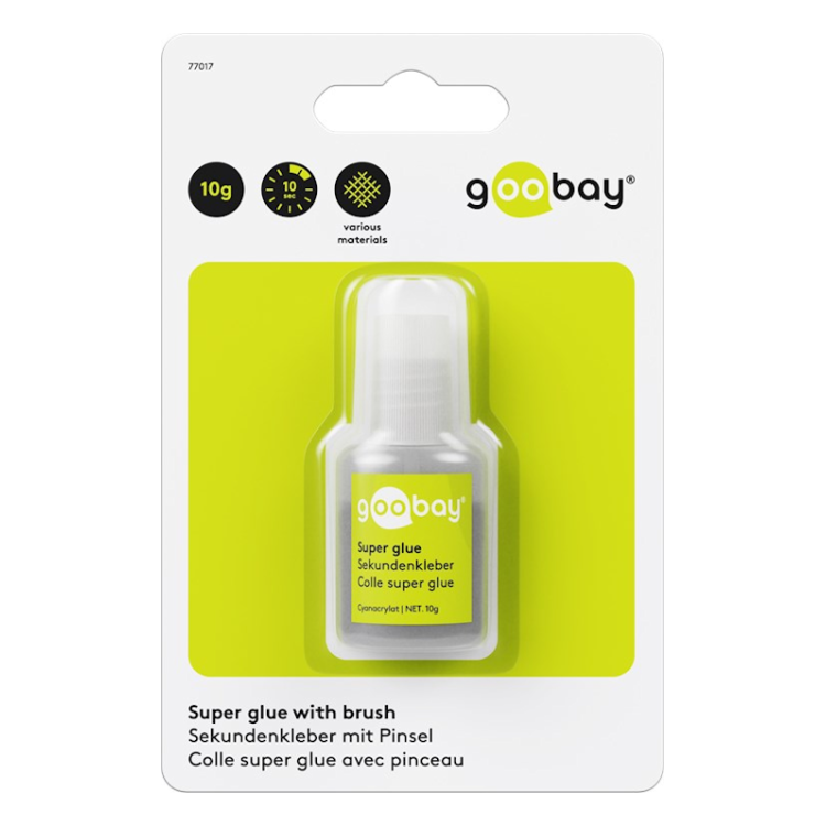 SEC-LM-10g Goobay secondelijm - 10 gram