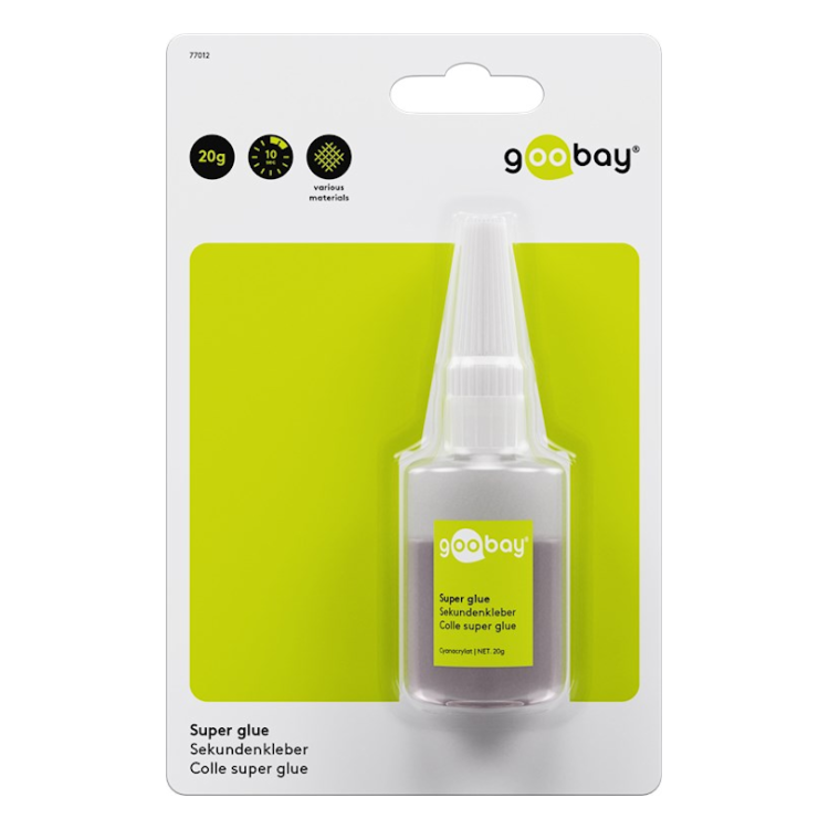 SEC-LM-20g Goobay secondelijm - 20 gram